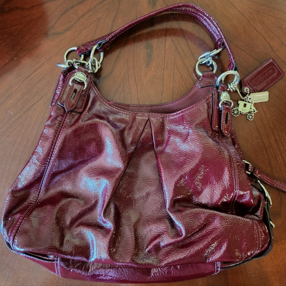 Coach Patent Leather Handbag